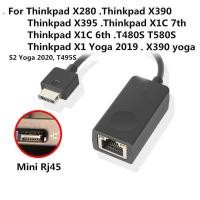 ราคา ❤ 0.15M 2 Dongle Rj45 Ethernet Extension Adapter For Lenovo Thinkpad X280 X390 X395,X390 Yoga,X (43606513752)