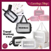 ราคา LB - กระเป๋าเครื่องสําอางใส WASHBAG Pouch Travel Make Up Bag Organizer กระเป๋าสตางค์เครื่องสําอางแป้งกันน้ํากระเป๋าเครื่องสําอางใส Travel R526 (52856174400)