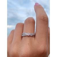 ราคา YooHaeng - BELLE Womens Chelsea Solitaire Party Rhodium Ring C0075 (50603749458)