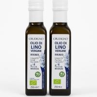 ราคา น้ำมันเมล็ดแฟลกซ์ออร์แกนิคแท้จากอิตาลีสกัดเย็น250ml2ขวดเพิ่มไขมันดีOrganicFlaxseedoil250ml2bottles100%MadeinItaly (42857070861)