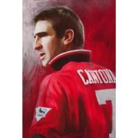 ราคา โปสเตอร์ เอริก ก็องโตนา Eric Cantona Manchester United แมนเชสเตอร์ยูไนเต็ด Manu MUFC แมนยู Red Devils Poster ฟุตบอล (18031538470)