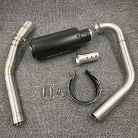ราคา 销 YZF R15 MT15 ชุดเต็มการปรับเปลี่ยนท่อไอเสีย Silencer กลาง Link ท่อสแตนเลสสําหรับ Yamaha YZF R15 MT-15 2008-2017 (47807285721)