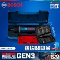 ราคา BOSCH GO GEN 3 06019H2280 + 2607017511 ไขควงไร้สายมาพร้อมกับชุดดอกไขควง 38 ชิ้น (29003965750)