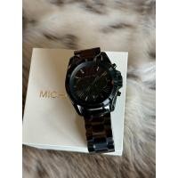 ราคา ⌚️Michael Kors MK5550 Bradshaw Chronograph Date Tipple Black Men’size (44475099898)