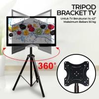 ราคา VESA 200 x 200 ขาตั้งพื้นทีวีขาตั้งกล้องสําหรับ 14-42 นิ้ว TV - SPS-502 (42574568764)