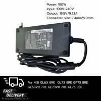 ราคา (ประกัน 18 เดือน) สายชาร์จ โน๊ตบุ๊ค for MSI GT60 GT70 GE62vr GE72vr 180W หัวกลมเข็ม สายไฟ มอก. msi004 (25263203456)