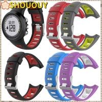 ราคา สายนาฬิกา SHOUUY, สายนาฬิกาซิลิโคนอัจฉริยะ, อุปกรณ์เสริมนาฬิกาสายรัดข้อมือสีคู่สําหรับ SUUNTO Quest M1 M2 M4 M5 M Series (54507280650)