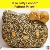 ราคา ✅มือสอง Hello kitty leopard pattern pillow from Japan pre-ownedหมอนตุ๊กตาคิตตี้ ลายเสือดาว ซานริโอ้ มือสอง ขนาดใหญ่ (27600143151)