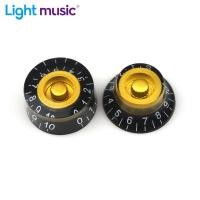 ราคา 2/4pcs Guitar Volume Tone Knob LP Electric Guitar Top Hat Straight Guitar Speed Control Knob Plastic Guitar Bass Accesso (29113784536)