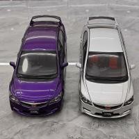 ราคา MH Honda Civic Honda Civic Type R FD2 โมเดลรถโลหะผสมจําลอง 1: 18 คอลเลกชันประเภทปลาย (41480232760)