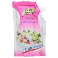 ราคา แนะนำ!! เพียวฟู้ดส์ น้ำสลัดครีม สูตรไม่มีโคเลสเตอรอล 500กรัม Pure Foods Salad Cream No Cholesterol 500g (3564228451)