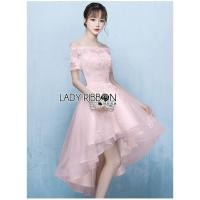 ราคา ฟรี EMS ชุดเดรสยาว งานป้าย Lady Ribbon Thailand เสื้อผ้าแฟชั่นผู้หญิง Dress Size M สีชมพู พร้อมส่งสวยเหมือนแบบ (1107719451)