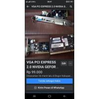 ราคา Vga pci express geforce gt210 1gb ddr3 64bit พัดลมต้อง dioel หมุนใหม่ (27552097388)