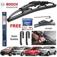 ราคา [ฟรี ] BOSCH ADVANTAGE WIPER BLADE COMPATIBLE ALL U-HOOK TYPE (WIRA PERSONA SAGA GEN2 EXORA) - 2 ชิ้นสําหรับ PROTON CAR (47303600096)