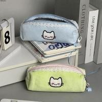 ราคา กระเป๋าปากกา เวเรนซ์,ตุ๊กตากับลูกไม้ตัดดินสอ,ทนทานความจุขนาดใหญ่แมวเย็บปักถักร้อยเครื่องเขียนออแกไนเซอร์อุปกรณ์การเรียน (54062158404)