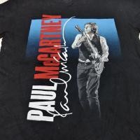 ราคา ดนตรีอก42ยาว27" Paul McCartney เสื้อยืดมือ2 แบรนด์ วินเทจ การ์ตูน วง ลายมันส์ (56955606882)