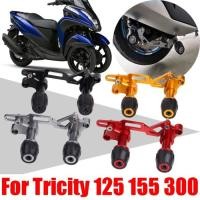 ราคา For Yamaha Tricity 125 155 300 Tricity300 Motorcycle Accessories Muffler Falling Protection Exhaust (44429005592)