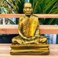 ราคา หลวงพ่อพัฒน์ ปุญญกาโม วัดห้วยด้วน สีทองโบราณ หน้าตัก5นิ้ว พระเกจิอาจารย์ผู้เรืองวิทยาคมลูกศิษย์หลวงพ่อเดิมวัดหนองโพT (18376203343)
