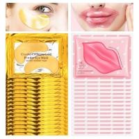 ราคา 30PCSLipMask&UnderEyePatchescareSet,MoisturizingGoldUnderEyeMasksPinkLipMasksCareSetforLip&Eye (53111916462)