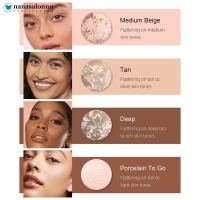 ราคา NANASALONNN 6 สีอบ Duo Matte Finishing Powder Foundation กันน้ําขนาดกะทัดรัด Long Lasting Full Coverage เมคอัพเบสผิวเรียบ D1E5 (27395016622)