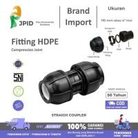 ราคา ข้อต่อตรง เอชดีพีอี 110มม หรือ 4นิ้ว | การมีเพศสัมพันธ์ของข้อต่อแบบบีบอัด | การเชื่อมต่อถุงเท้าวัสดุ PP (41976801270)