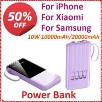 ราคา 10W 10000mAh/20000mAh แบบพกพา Power Bank Fast Charging สําหรับ iPhone สําหรับ Xiaomi สําหรับ Samsung พร้อม USB ประเภท C/Micro USB/Lightning (52262143879)