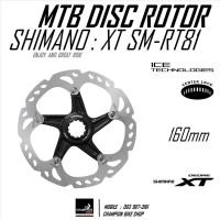 ราคา ใบดิส XT 160mm เสือภูเขา SHIMANO : XT SM-RT81 CENTER LOCK DISC ROTOR (2ใบ) (26265572627)