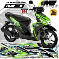 ราคา HIJAU Decal สติกเกอร์ Striping Variation Mio M3 125 - Mio 125 - Mio Z 125 - Mio 125 i - Mio Mx 125 i - Yamaha Ego Solariz - Yamaha Mio M3 125 Fi |Semi Fullbody Decal Mio M3 125 - Mio M3 125 Trim - Rac