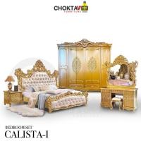 ราคา ชุดห้องนอนวินเทจ หลุยส์ เจ้าหญิง เซ็ต6ชิ้น (Platinum Gold Series) รุ่น CALISTA-I [Pick Collection] (19127402932)