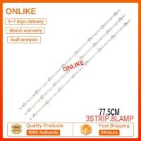 ราคา หลอดแบล็คไลท์ ทีวี SAMSUNG ซัมซุง 40" 8ดวง 3แถว รุ่น 40J5000 40J5200 40J5250 40N5000 40M5000 40M5100 LED Backlight TV หลอดทีวี อะไหล่ทีวี (21591379860)