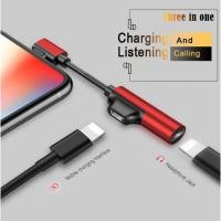 ราคา อะแดปเตอร์ AUX สำหรับ Apple Fast Charging โทรสำหรับ iphone X 8 7 10 Plus XS MAX XR หูฟังอะแดปเตอร์ Connector (3325457504)