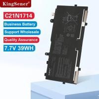 ราคา KingSener C21N1714 แบตเตอรี่สําหรับ ASUS TP40 TP401CA TP401NA TP401MA TP401NA-3350 TP401N TP401M J401MA J401CA Series 0B200-02740000 (46762173755)