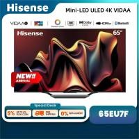 ราคา [NEW 2024] Hisense TV 65EU7F ทีวี 65 นิ้ว Mini LED ULED 4K VIDAA U7 Quantum Dot Colour Voice control /DVB-T2 / USB2.0 /3 (27218237708)