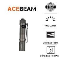 ราคา ACEBEAM POKELIT ไฟฉาย AA ความสว่าง 1000lm ช่วง 105 ม. แบตเตอรี่ 14500 แสงสีขาว (54857575594)