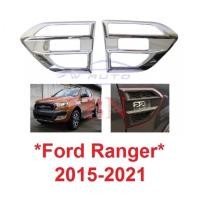 ราคา ครอบแก้ม รุ่นเว้าโลโก้ FORD RANGER Everest 2015 - 2021 แก้มข้างรถ ฟอร์ด เรนเจอร์ เอเวอร์เรส ข้างประตู ครอบแก้มข้าง (26029020303)