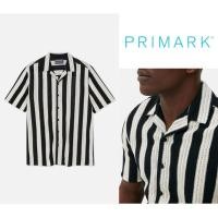 ราคา New Stripe Knitted Short Sleeve Shirt เสื้อลายทางผ้าถักสีขาวดำ แบรนด์ Primark เสื้อเชิ๊ตแขนสั้น Shirt Primark (29952268854)