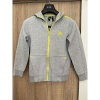 ราคา ADIDAS มือสอง ฮูดดี้ Spacer Full Zip สีเหลืองสะท้อนแสง (57859174106)