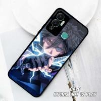 ราคา KK21 Softcase Glitter Infinix Hot 12 Play Case Premium Camera Protector Softcase Glass Kaca Tokokesing88 (56559585283)