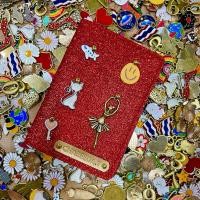ราคา DIY GLITTER PASSPORT CASE ปกพาสปอร์ตกลิตเตอร์พร้อมช่องใส่บัตร 4 ช่อง สลักชื่อตามใจชอบ และเลือกตัวตกแต่งได้ (25562581782)