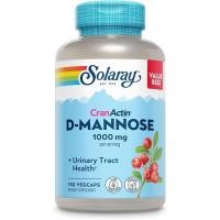 ราคา Solaray DMannose 1000mg พร้อม CranActin Cranberry 400mg ปัสสาวะ Tract สุขภาพและกระเพาะปัสสาวะพอร์ตแคปซูล C 60 วันรับประกัน 75 เสิร์ฟ 150 VegCaps (52210380918)