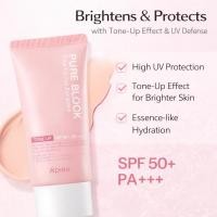 ราคา [Apieu] Pure Block Tone-Up Sun Base EX SPF50+ PA+++, 50ml, 1ea(ของแถม) (45955492580)