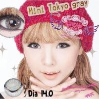 ราคา Mini Tokyo Gray (1)(2) มินิ สีเทา เทา ทรีโทน Dream Color1 Contact Lens คอนแทคเลนส์ ค่าสายตา สายตาสั้น แฟชั่น ฝาม่วง (5675438636)