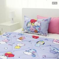 ราคา หมอนสี่เหลี่ยมใหม่ล่าสุด / ผ้าปูที่นอนไมโครไฟเบอร์ Bt21 หมอน BTS (41358176171)