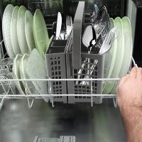 ราคา ตะกร้าใส่ช้อนส้อมเครื่องล้างจาน สำหรับ Siemens Bosch พลาสติกทนความร้อน อะไหล่ทดแทน (57211293878)