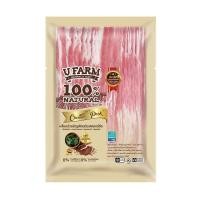 ราคา [สินค้าส่งด่วน] ยูฟาร์ม หมูสามชั้น ชีวา สไลซ์แช่แข็ง 200 กรัม U FARM FROZEN SLICED CHEEVA PORK BELLY 200G (49062034865)