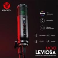 ราคา FANTECH Leviosa Microphone MCX01 ไมค์ Professional Condenser Microphone RGB ไมโครโฟน (9786870743)