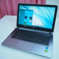 ราคา HP เครื่องบางสวย Core i5-5200U (การ์ดจอ GeForce GT 940M 2GB) (677534209)