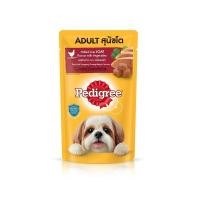 ราคา [ส่งด่วน] เพดดิกรี อาหารสุนัข ชนิดเปียก สุนัขโต รสตับบดและผัก 130ก PEDIGREE ADULT WET (55812061583)