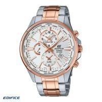 ราคา Casio Edifice นาฬิกาข้อมือผู้ชาย สายสแตนเลส รุ่น EFR-304SG-7AV (2064593339)