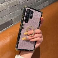ราคา SAMSUNG สําหรับSamsung S23FE S24FE S25FE S22 S23 S24 S25 S26 Plus S22U S23U S24U S25U S26ULTRAแฟชั่นMinimalistสไตล์ประกายเคสโทรศัพท์,พร้อมขาตั้งกันกระแทก (47109784533)